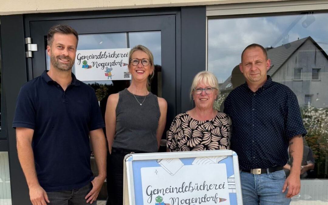Einweihung der neuen Gemeindebücherei Mogendorf
