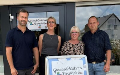Einweihung der neuen Gemeindebücherei Mogendorf