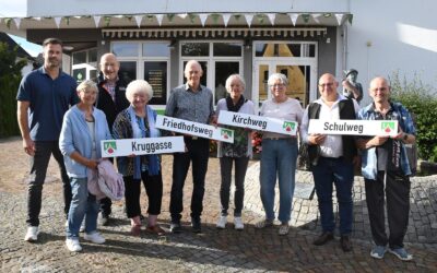Mogendorfer Fußwege haben neue Namen