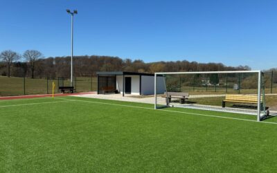 Neues Gerätehaus am Multifunktionsspielfeld