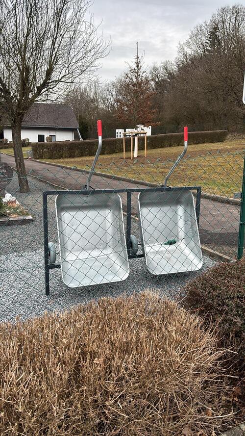 Transportkarren Friedhof